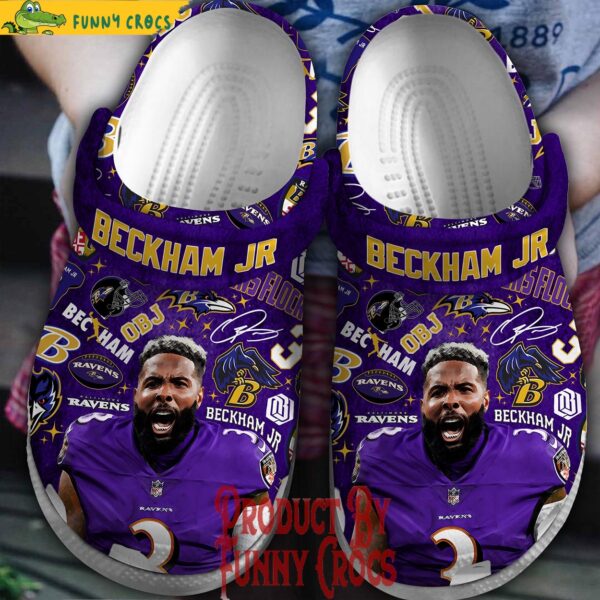 Baltimore Ravens Beckham Jr Crocs Slippers 2.jpg