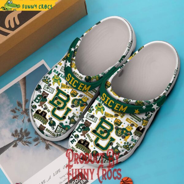 Baylor Bears Sic Em Bears Crocs Shoes 3.jpg