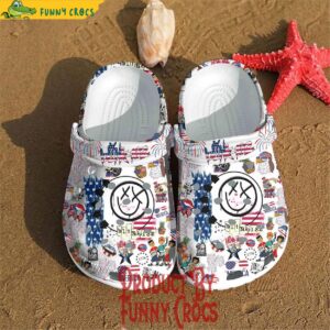 Blink 182 Happy 4th Of July Crocs Shoes 1.jpg