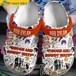 Bob Dylan Rough And Rowdy Ways Crocs Shoes 1.jpg