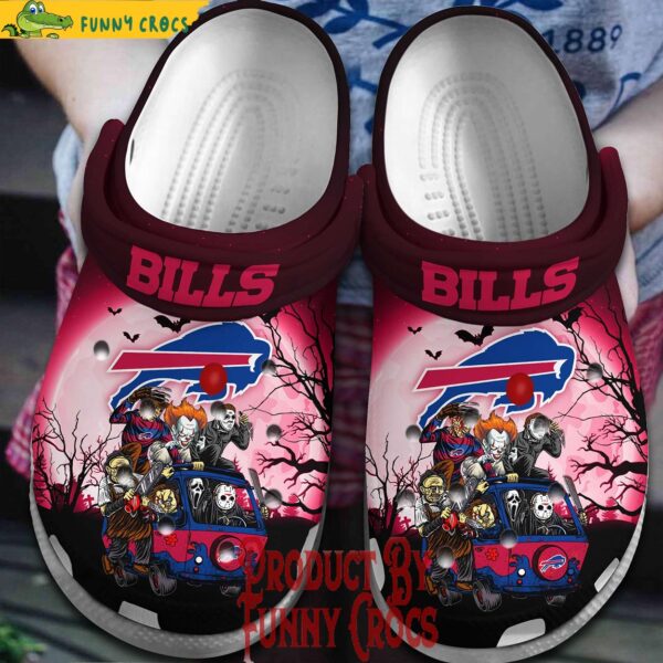 Buffalo Bill Halloween Pink Crocs Shoes 1.jpg