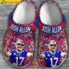 Buffalo Bill Josh Allen Red Crocs Shoes 2.jpg