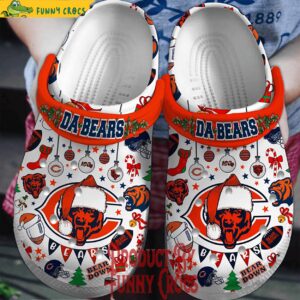 Chicago Bears Da Bears Christmas Crocs 1.jpg