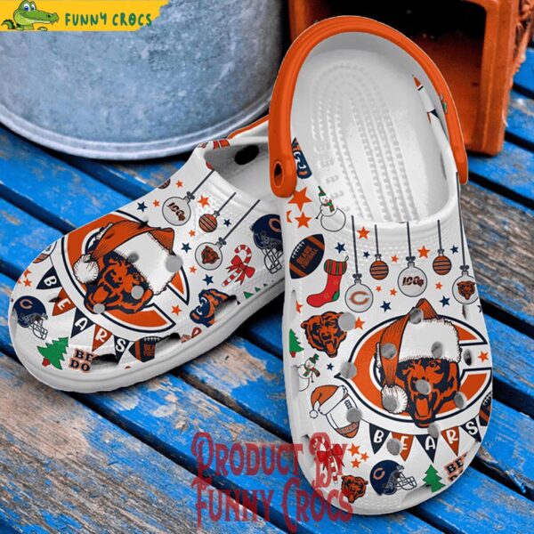 Chicago Bears Da Bears Christmas Crocs 3.jpg