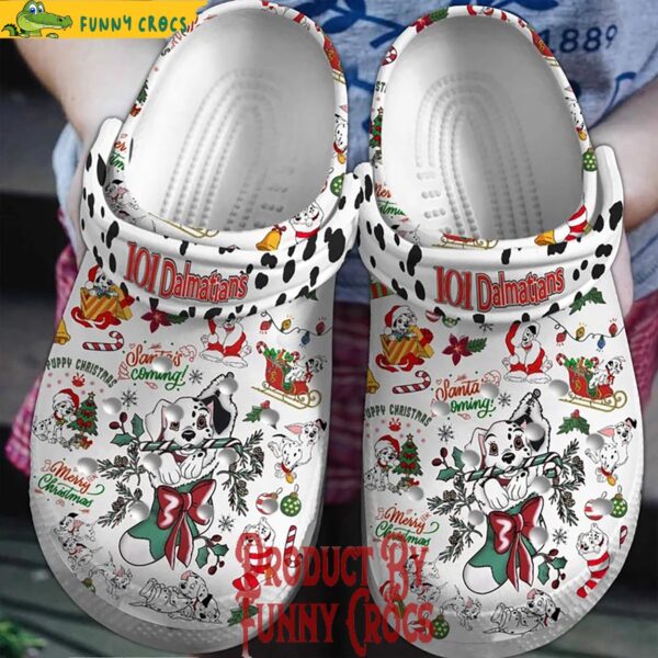 Christmas Is Coming 101 Dalmatians Crocs Shoes 1.jpg