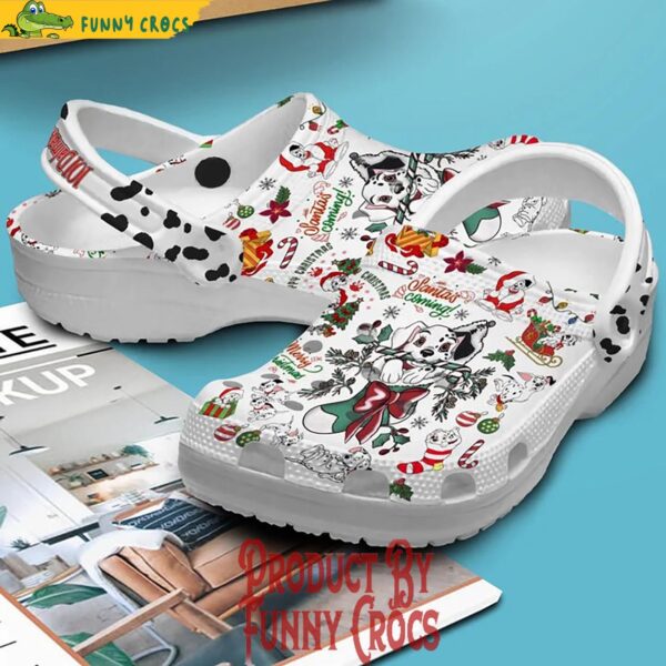 Christmas Is Coming 101 Dalmatians Crocs Shoes 2.jpg