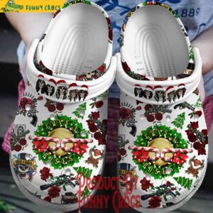 Christmas Is Coming Gun N Roses Crocs 1.jpg