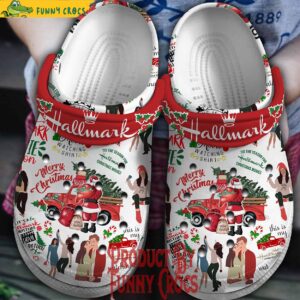 Christmas Is Coming Hallmark Crocs Shoes 1.jpg