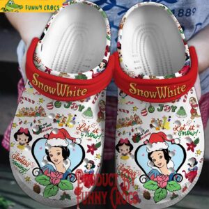 Christmas Is Coming Snow White Crocs Shoes 1.jpg