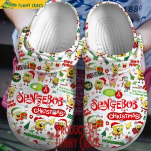 Christmas Is Coming Spongebob Squarepants Crocs Shoes 1.jpg