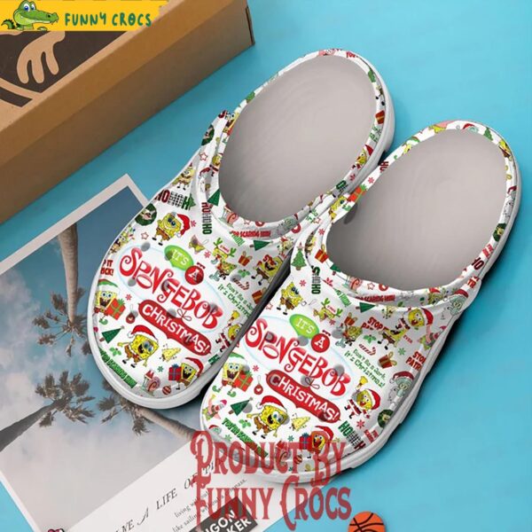 Christmas Is Coming Spongebob Squarepants Crocs Shoes 2.jpg