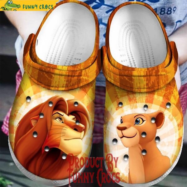 Christmas Lion Queen And Lion King Crocs Shoes.jpeg