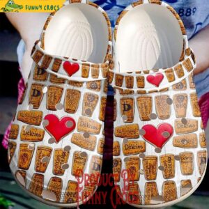 Cookie Pattern Heart Shape Valentines Day Crocs 1.jpg