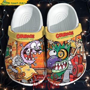 Courage The Cowardly Dog Crocs Gifts For Lovers 1.jpg