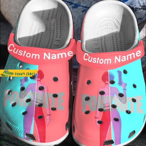 Custom Fortnite Evie Crocs Shoes.jpg