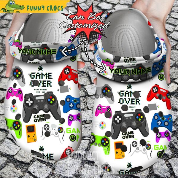 Custom Gaming Controllers Game Crocs Shoes 1.jpg