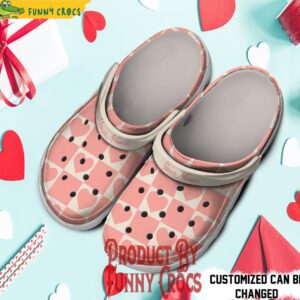 Custom Heart Pattern Valentines Day Crocs 1.jpg