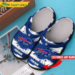 Custom Name Buffalo Bills NFL Crocs Clog Shoes.jpg