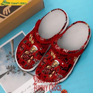 Custom Name Christmas Korn Crocs Shoes 1.jpg