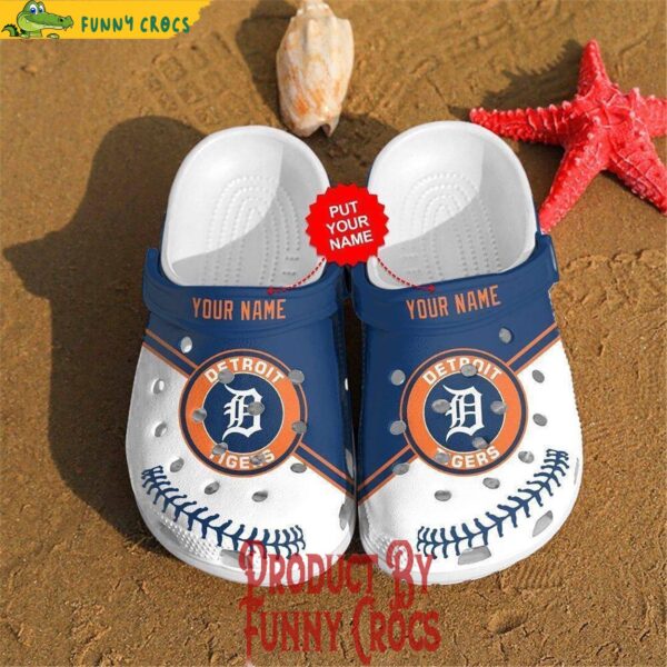 Custom Name Detroit Tigers Crocs Shoes 1.jpg