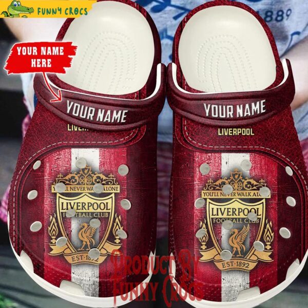 Custom Name Premier League Liverpool Crocs Slippers 1.jpg