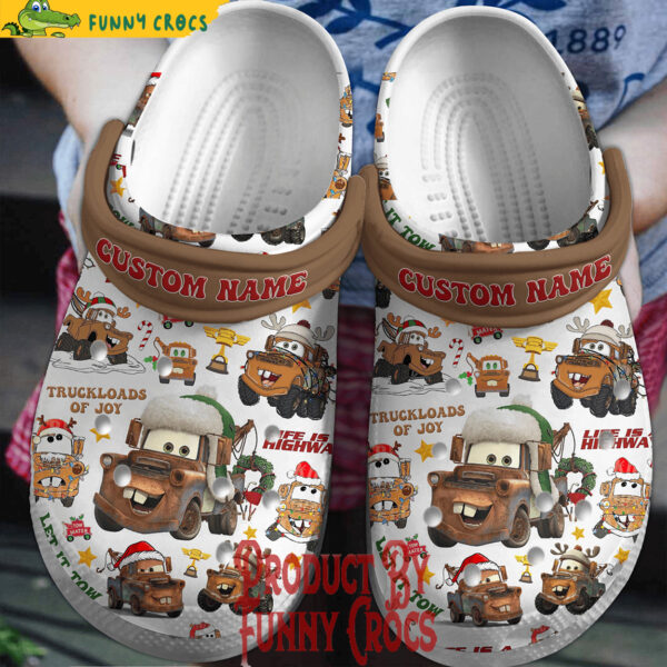 Custom Truckloads Of Joys Lightning McQueen Crocs.jpg