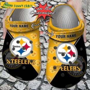 Customized Football NFL Pittsburgh Steelers Crocs Slippers.jpg