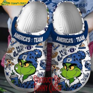 Dallas Cowboys American Team Grinch Crocs Shoes 1.jpg