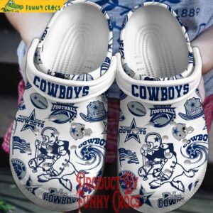 Dallas Cowboys Football Helmet Crocs Clog 1.jpg