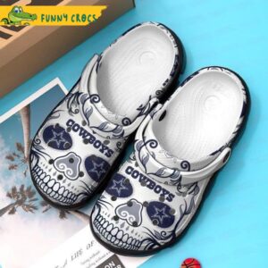 Dallas Cowboys Skull Crocs Crocband Clog Comfortable Water Shoes For Fan 1 47 11zon 1.jpg