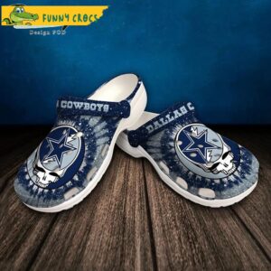 Dallas Cowboys Skull Pattern Crocs 1.jpg