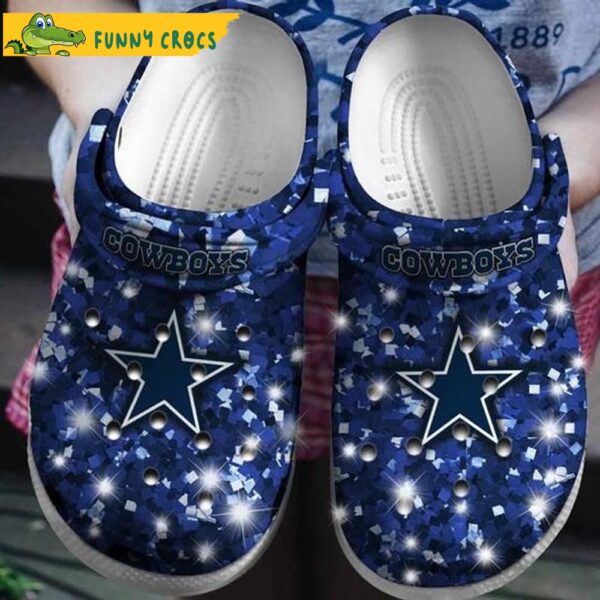 Dallas Cowboys Star Sky Pattern Crocs 1.jpg