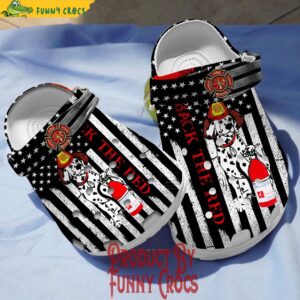 Dalmatian Firefighter Crocs Shoes 1.jpg