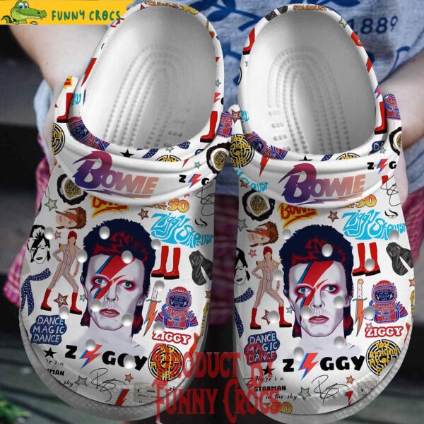 David Bowie Dance Magic Crocs Shoes 1.jpg