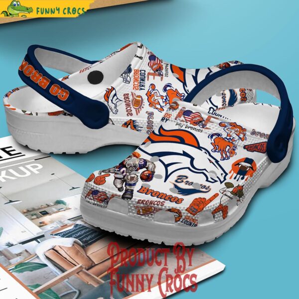 Denver Broncos White Crocs Shoes 2.jpg