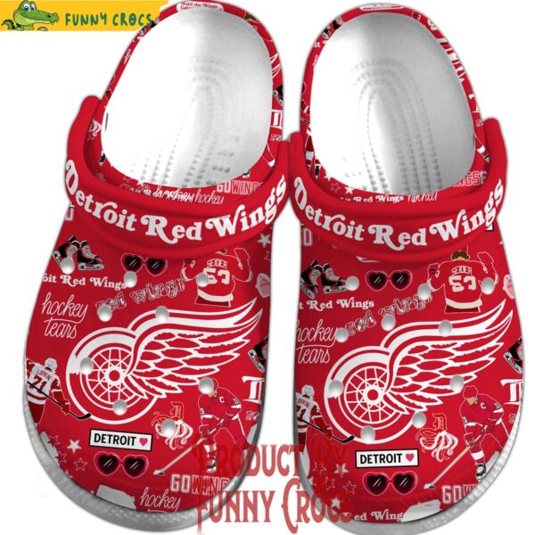 Detroit Red Wings Red Crocs Shoes 4.jpg