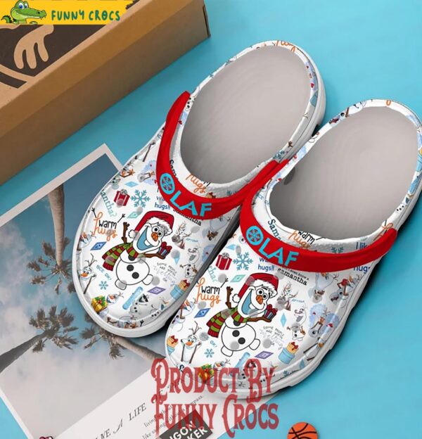 Disney Olaf Frozen Christmas Crocs Shoes 2.jpg