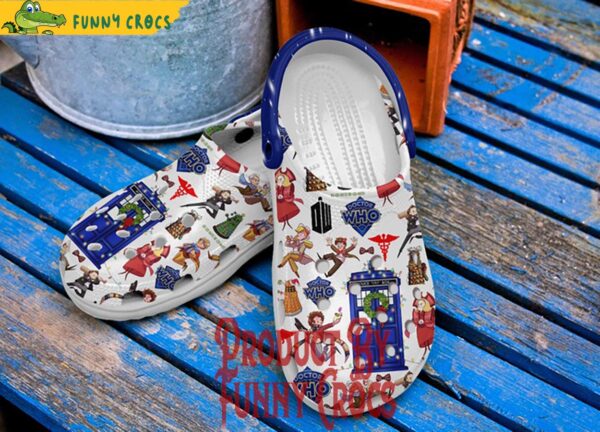 Doctor Who Happy Who Lidays Christmas Crocs 3.jpg