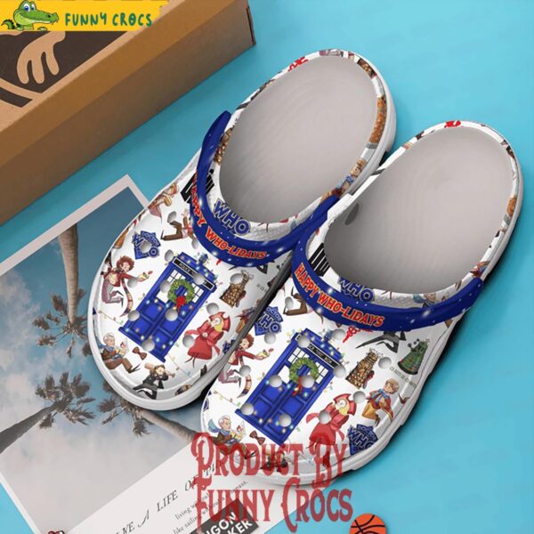 Doctor Who Happy Who Lidays Christmas Crocs 4.jpg