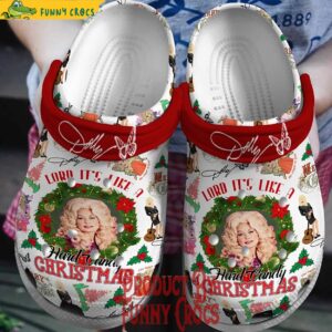 Dolly Parton Hard Candy Christmas Crocs Shoes 1.jpg