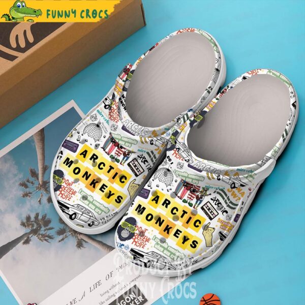 Dont Believe The Hype Arctic Monkeys Crocs Shoes 2.jpg