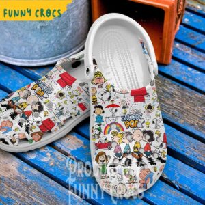 Dream Colors Snoopy Cartoon Crocs Shoes 1.jpg