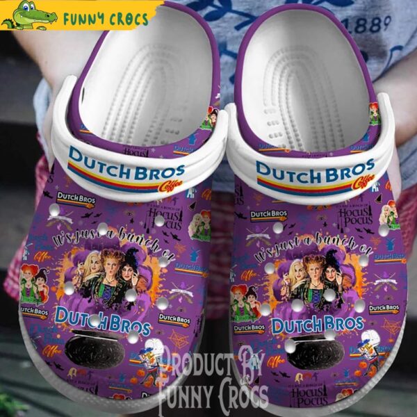 Dutch Bros Coffee Its Just A Bunch Of Hocus Pocus Crocs Shoes 2.jpg