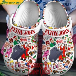 Elton John Merry Christmas Crocs Shoes 1.jpg