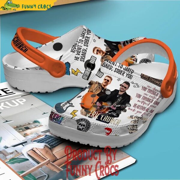 Eric Church Signed Sober You Hardy Crocs Shoes 3.jpg