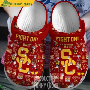 Fight On Usc Trojans Crocs Slippers 1.jpg