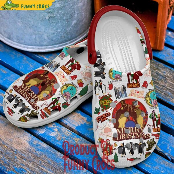 Fleetwood Mac Merry Christmas Crocs Clogs 2.jpg