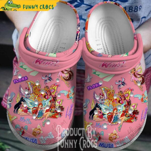 Flora Maagic Winx Cartoon Crocs Shoes 1.jpg