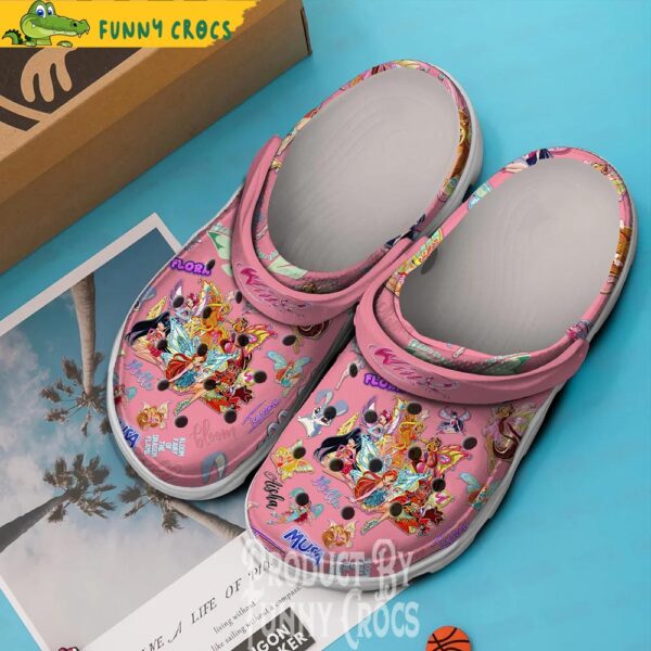 Flora Maagic Winx Cartoon Crocs Shoes 2.jpg