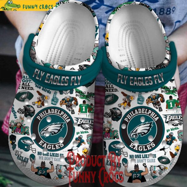 Fly Eagles Fly Philadelphia Eagles Crocs Slippers 1.jpg